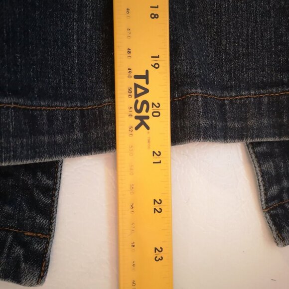 Canyon River Blues Stretch Ladies Medium Wash Size Large Jean Jacket - Picture 11 of 11